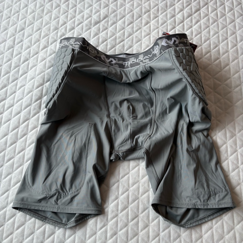 McDavid Hex Griddle 2 Pocket Compression Shorts Sport Athletic Protection Sz XXL